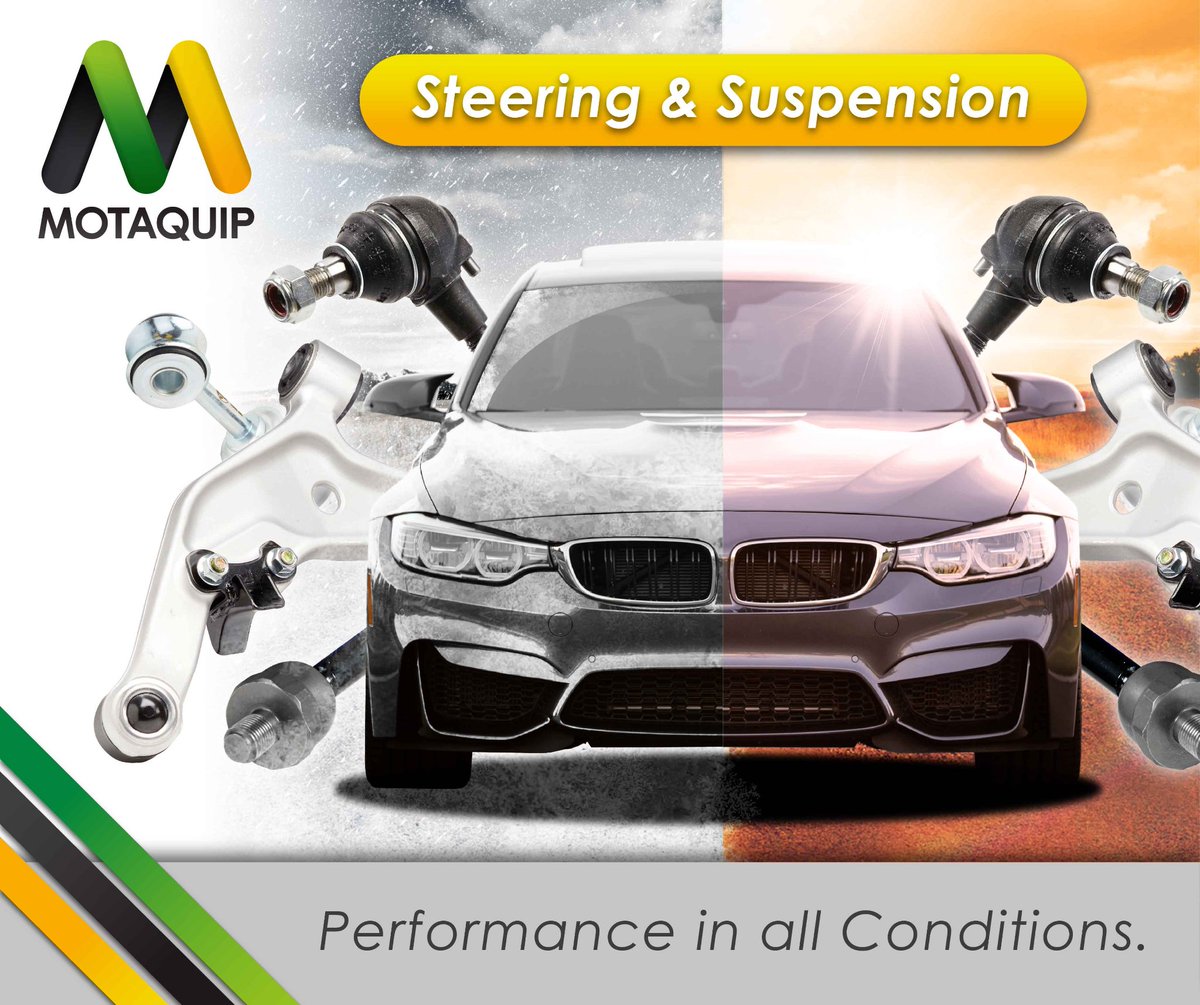 Designed to excel in challenging conditions and high-torque vehicles, our extensive Steering &amp; Suspension lineup seamlessly integrates and delivers optimal performance with the original equipment of each specific application. 🚖💚