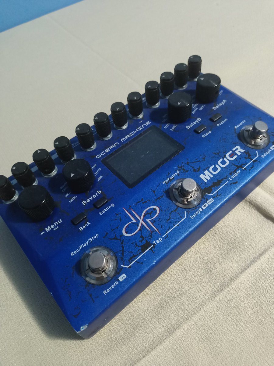 UnosCanguros's tweet image. - Ocean Machine de Moore, signature de Devin Townsend (Delay y Reverb) - 4,000$ 

#Delay #Reverb #OceanMachine #Venta #Puebla #DevinTownsed #Mooer #Pedal #Guitarra