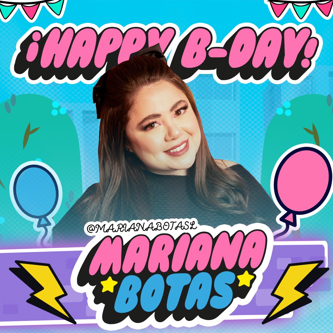 ¡Feliz cumpleaños a nuestra querida @marianabotasl! 🎂 ✨​ Que este día sea mágico, lleno de momentos especiales. 🌟​ Que cada deseo que pidas se vuelva realidad y que tu año este lleno de muchos éxitos, bendiciones y mucho vinito 🍷​ ¡Salud! 🥳