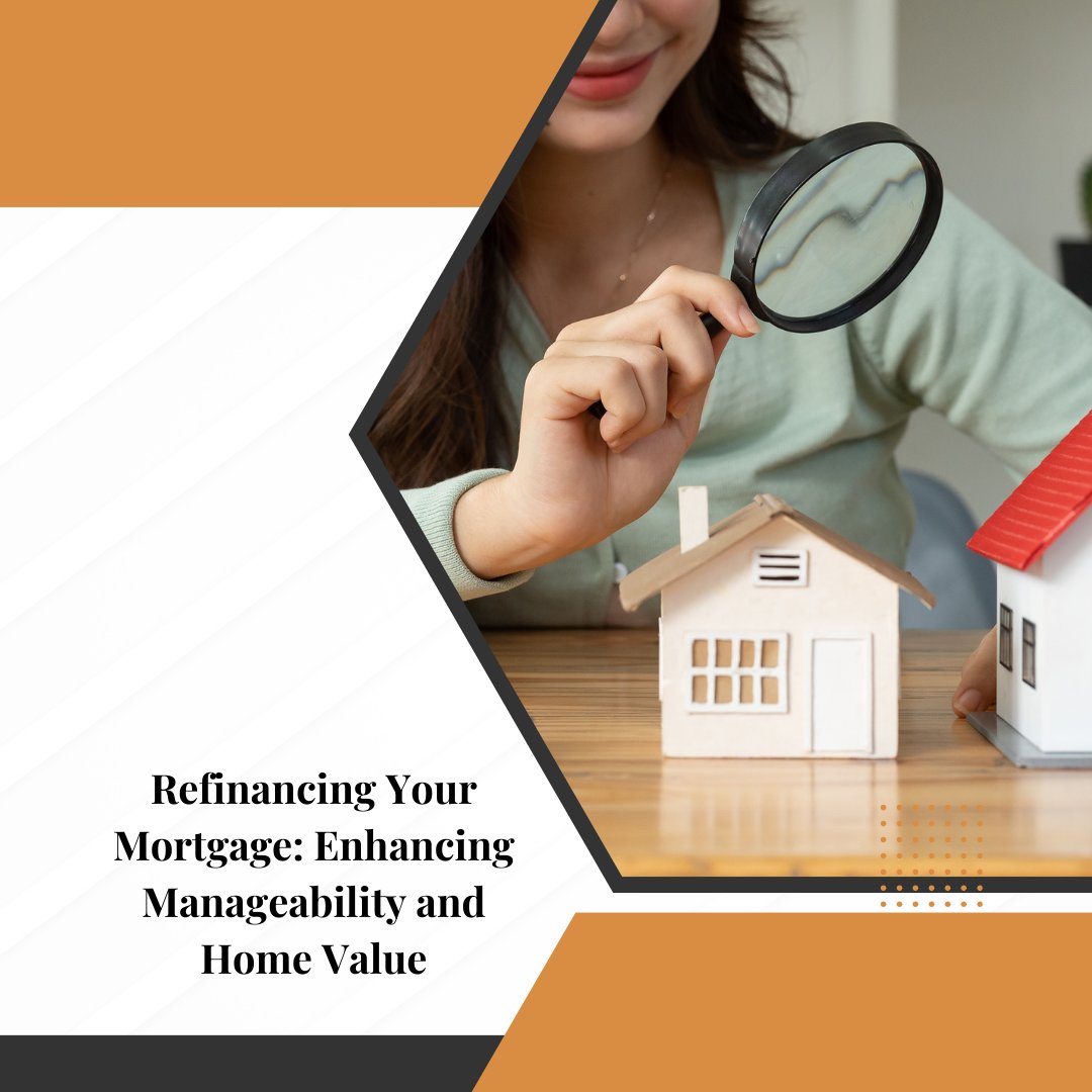 Refinancing Your Mortgage: Enhancing Manageability and Home Value. 

#mortgagebroker #mortgageprofessional #mortgagerefinance #mortgageservice
#constructionbuilds #newmortgages #firsttimehomebuyer#mortgagerenewal