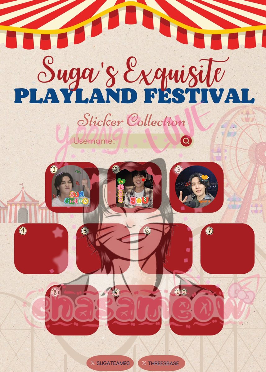 erychasandra's tweet photo. @ThreeSbase 🌷 link proof 

https://t.co/YENmHyER0F

Festive Year with SUGA
#2024withSUGA https://t.co/jtHqys0aR6