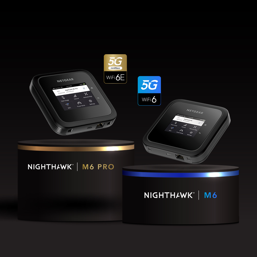 Stay securely connected on the go with Nighthawk M6 Pro and M6 Mobile Hotspot, ensuring peace of mind for your critical data and financial information. Shop now and save up to $100: netgear.com/home/mobile-wi… #MobileWiFi #5G #WiFi6 #MobileHotspot #WorkOnTheGo #RemoteWork #Travel