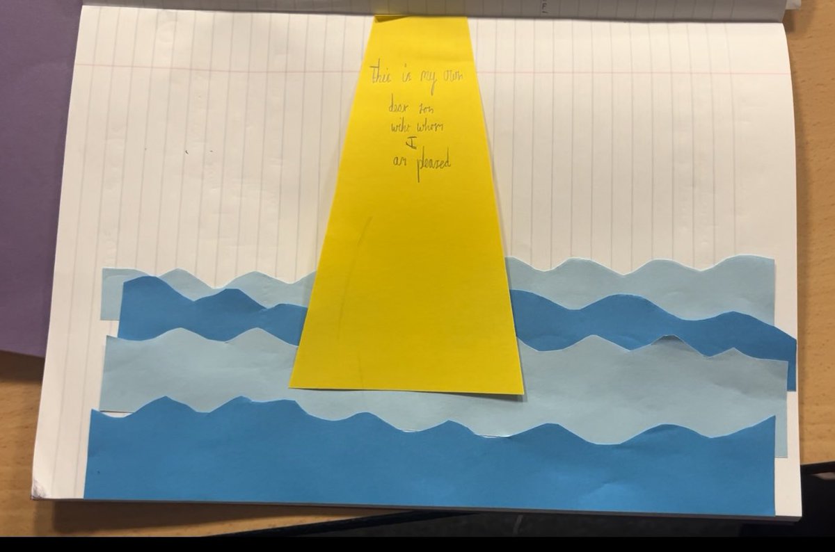 SCFM_Tweets's tweet photo. Year 3 have been discussing the importance of John the Baptist in the life of Jesus. We created a piece of art showing God’s message shining down when Jesus was baptised by John! https://t.co/AsezNvlLDp