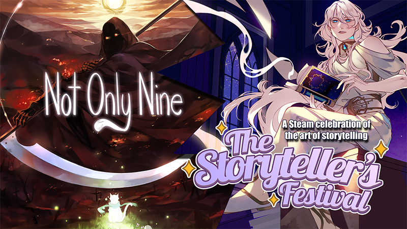 WELCOME, WEARY TRAVELLER. Not Only Nine is part of The Storyteller's Festival on Steam! So many awesome narrative games to discover! store.steampowered.com/sale/TheStoryt… #TheStorytellersFestival