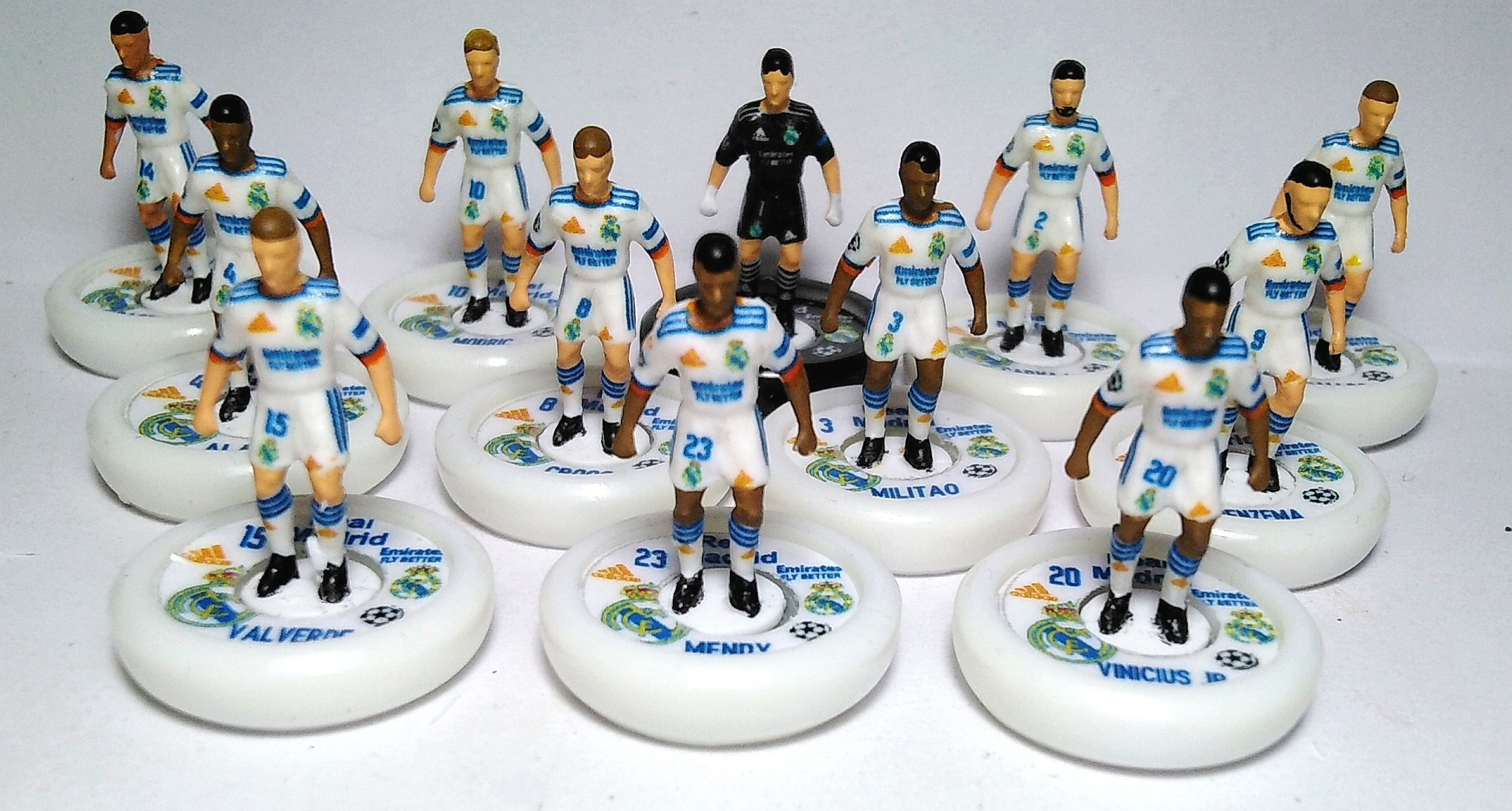 Subbuteo Andrew Table Soccer Real Madrid 2002-2003 on WSB Pofessional Bases