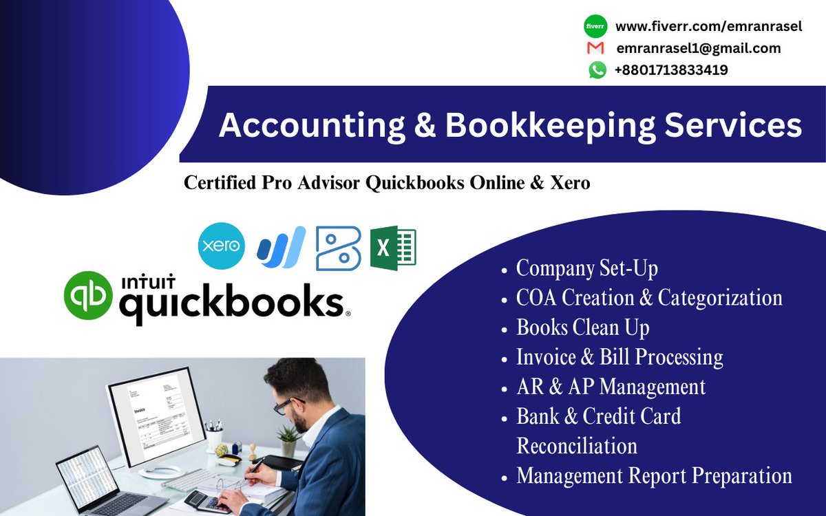 EmranRasel's tweet photo. https://t.co/lbZdzxnr62
https://t.co/NFGe6q6g4H
#business #accounting #Finance #bookkeeping #acccounting #quickbooksonline #xeroaccounting #wave #smallbusinessbookkeeping #bankreconciliation #nonprofit #nonprofitbookkeeping #charitybookkeepin #quickbookcleanup #excel #dataentry https://t.co/0AAIwHRbmF