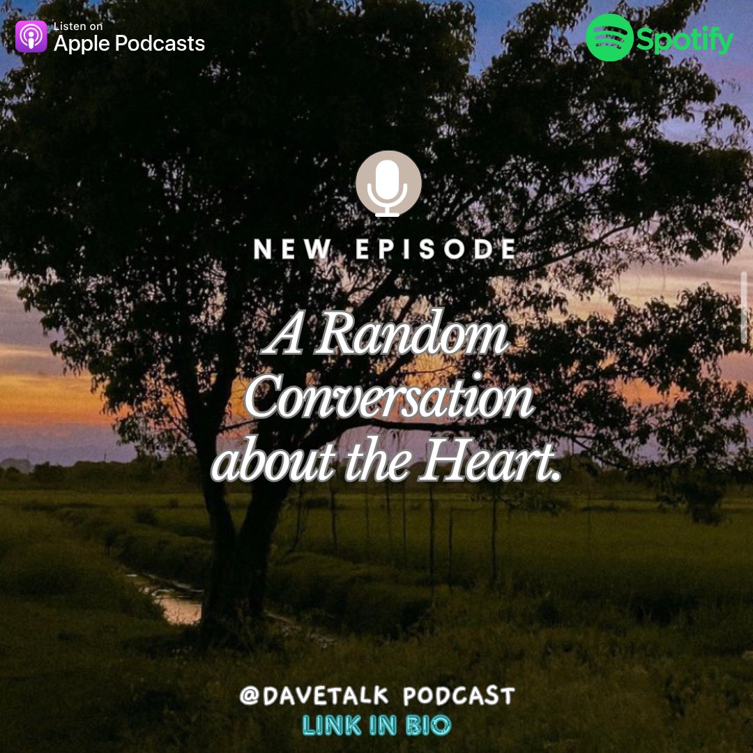 Dave talk, the podcast.⭐️ tweet media