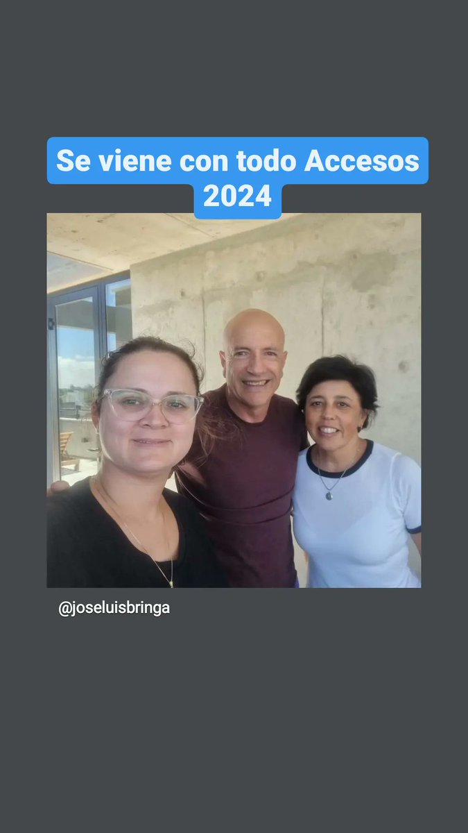 mariamosegui400's tweet photo. Con @maricarmens400 y José  Luis Bringa intercambiando para que @UyDeporte cuente con participantes de Accesos ed. 2024 @midesuy  en Canelones porque nunca en la posada y siempre para la gente! https://t.co/QiPH00opbL