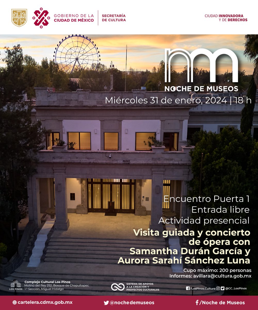 Noche de Museos CDMX tweet media