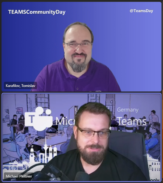 TKarafilov's tweet photo. #TeamsCommunityDay 2024 Barcamp läuft gerade an. Ihr könnt gerne noch mit dazu kommen. Sind aktuell in der Vorstellungsrunde! https://t.co/WM1oTFFoIW
@Ra_Koellner @PfiffiKrebs @TeamsDay https://t.co/XDN1qtmESX