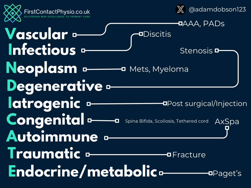Primary Care MSK (@primarycaremsk) on Twitter photo Using VINDICATE with <a href="/adamdobson123/">Adam Dobson</a> to consider some lesser-common Lumbar Spine differential diagnoses 🤔
#msk #cpd #primarycare #physiotherapy #physio #GP Using VINDICATE with <a href="/adamdobson123/">Adam Dobson</a> to consider some lesser-common Lumbar Spine differential diagnoses 🤔
#msk #cpd #primarycare #physiotherapy #physio #GP