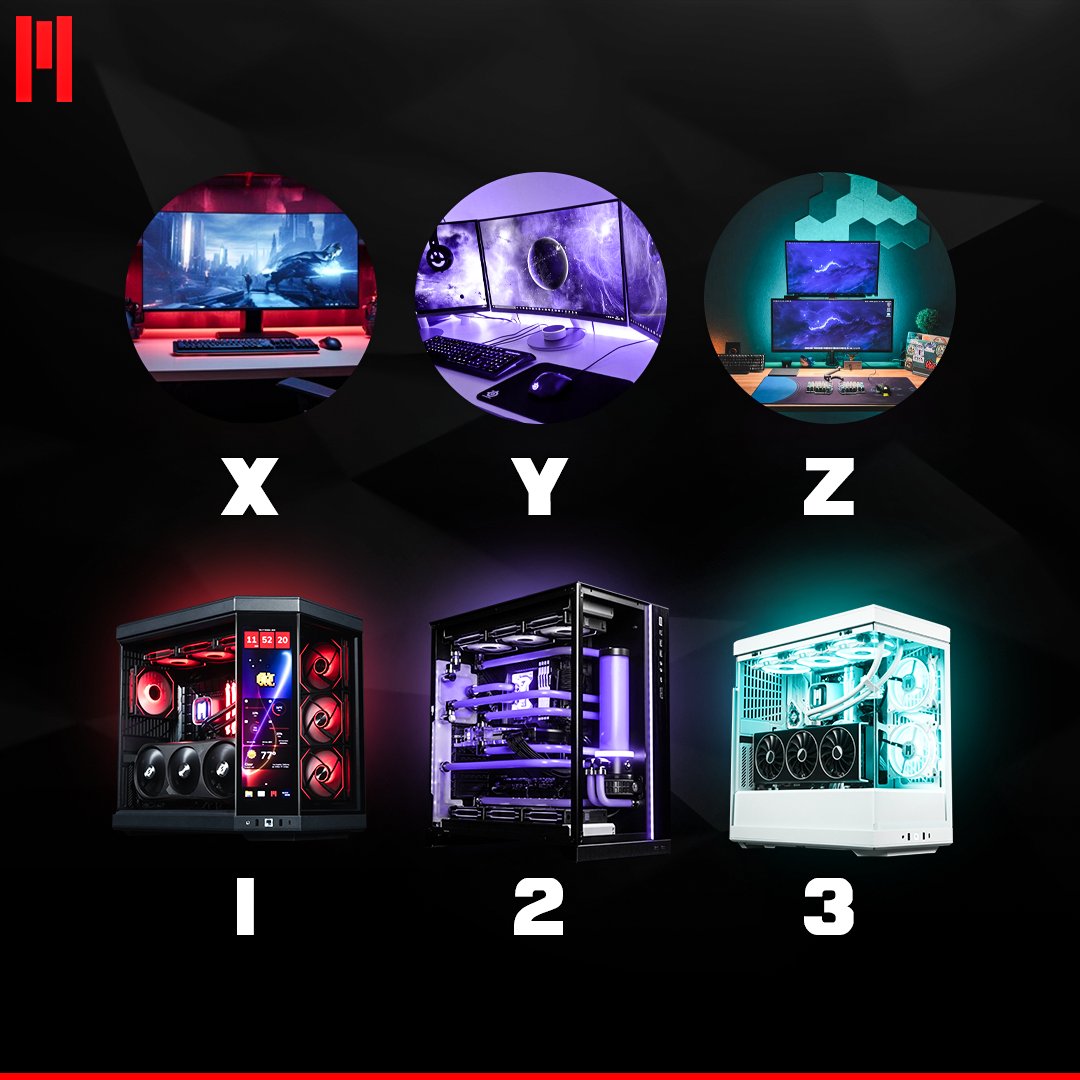 Choose your dream setup, then choose the PC you want ⬇️