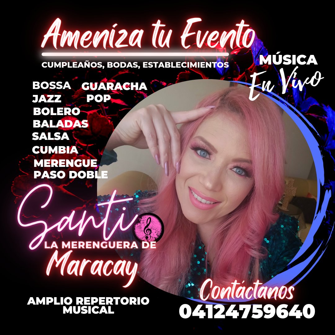 DeangelisEdith's tweet photo. Nos activamos para éste día del amor y la amistad. Contáctanos. Tenemos un amplio repertorio musical para tu evento. #musica #show #cantante https://t.co/8DUxvqticy