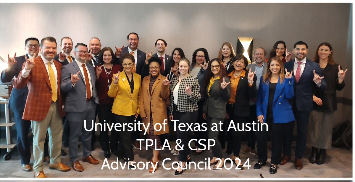 Horns up for our Texas Principal Leadership Academy and Cooperative Superintendency Program Advisory Council!🤘🏽 What starts here changes the world! @ProfessorReyes1 @DrDeMatt @utexascoe