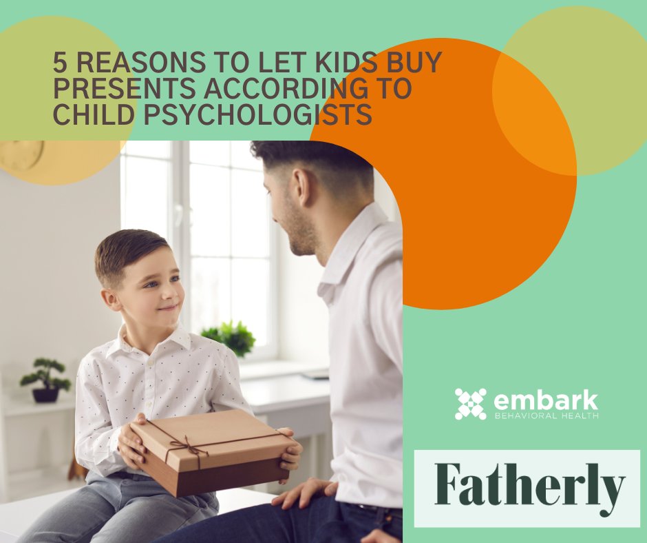 Wondering whether you should allow your child to purchase gifts for this upcoming Valentine's or Mother's Day? Read more on the benefits of teaching children to gift-give from Embark's own Dr. Sharnell Myles, Psy.D. <a href="/FatherlyHQ/">Fatherly</a> 
fatherly.com/health/5-reaso… #parentingtips
