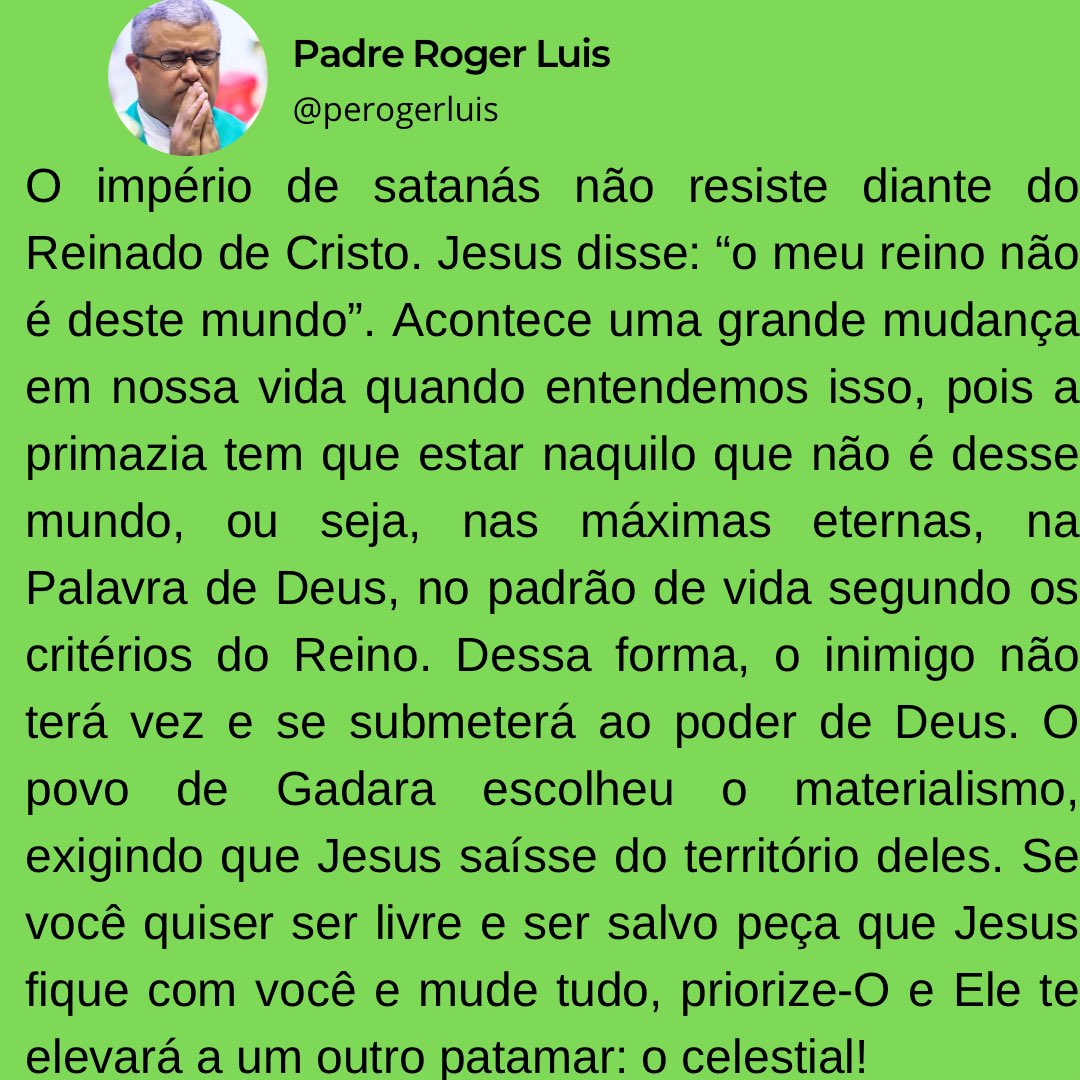 Padre Roger Luis tweet media