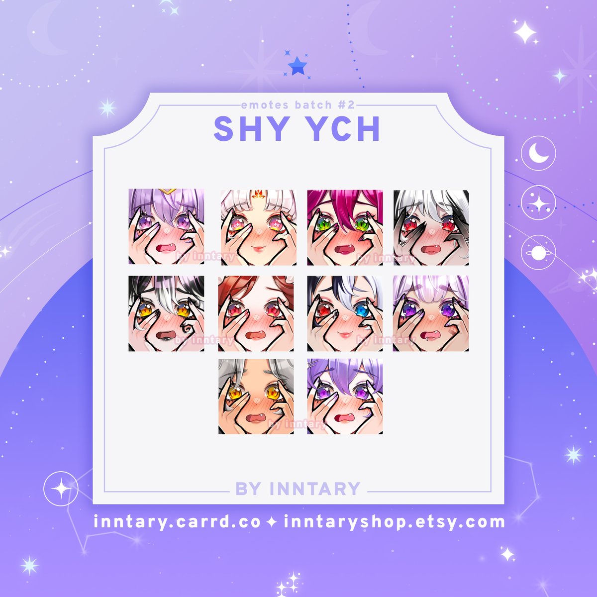 YCH comms🌸 batch#2 ✧˖⁺‧₊

#YCH #ychcommission