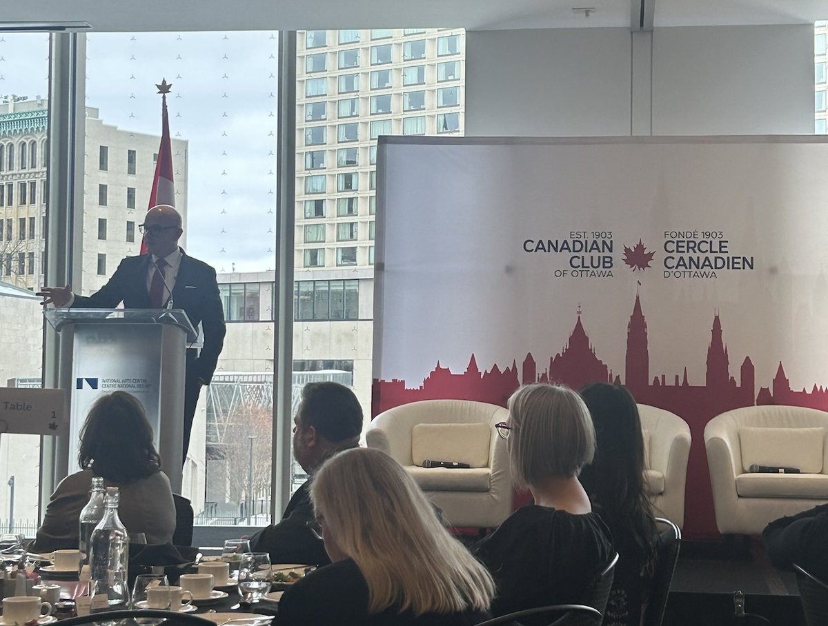 "If we are disciplined &amp; strategic, we can make the 21st century a Canadian century. We have a golden opportunity...and we need your help to innovate, include + inspire—to meet the challenge ahead of us, and to share the promise of 🇨🇦."
- The Hon. <a href="/R_Boissonnault/">Randy Boissonnault 🏳️‍🌈</a> 
#FutureOfWork