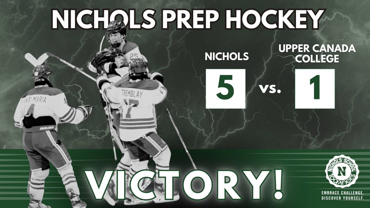 NicholsHockey's tweet image. Vikings are headed home after a 5-1 win over Upper Canada College. Looking forward to weekend tilts vs. The Hill School.  #CultureWins #ProcessWins #ItTakesWhatItTakes #Vitua