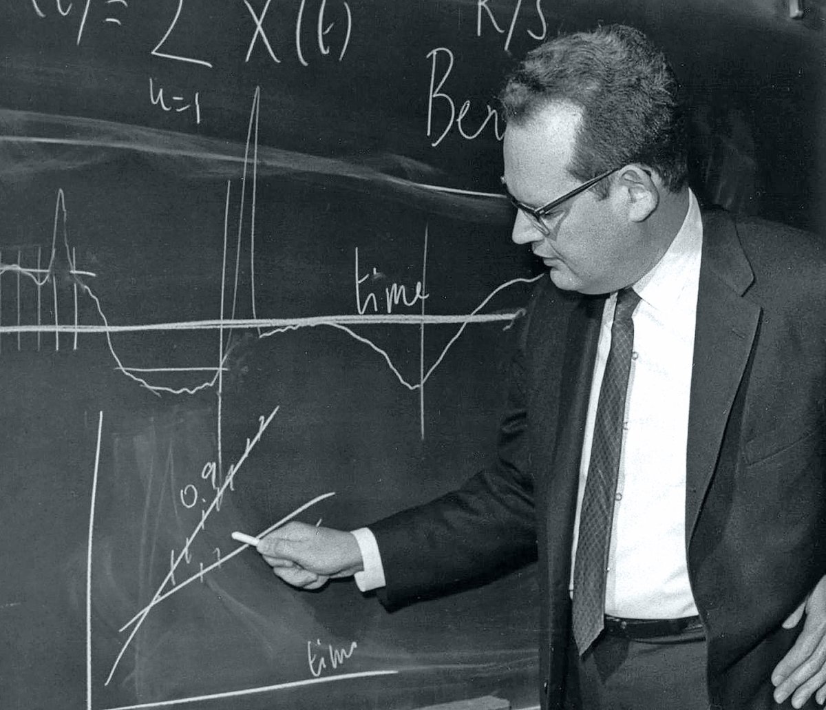 Benoît Mandelbrot, known today for coining the term “fractal,” also studied the behavior of financial markets and geological phenomena. As a researcher at IBM, Mandelbrot combined the then-neglected field of complex dynamics with nascent computer graphics. quantamagazine.org/the-quest-to-d…