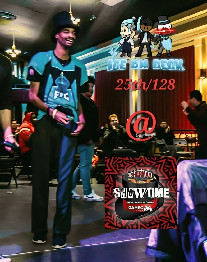 Futures_First's tweet photo. Congrats to our very own @Prayfortheice for making out pools and making top 32 at the showtime regional in Northeast PA! #ffgontop 🐼🎩 https://t.co/m7ojbw8bZY