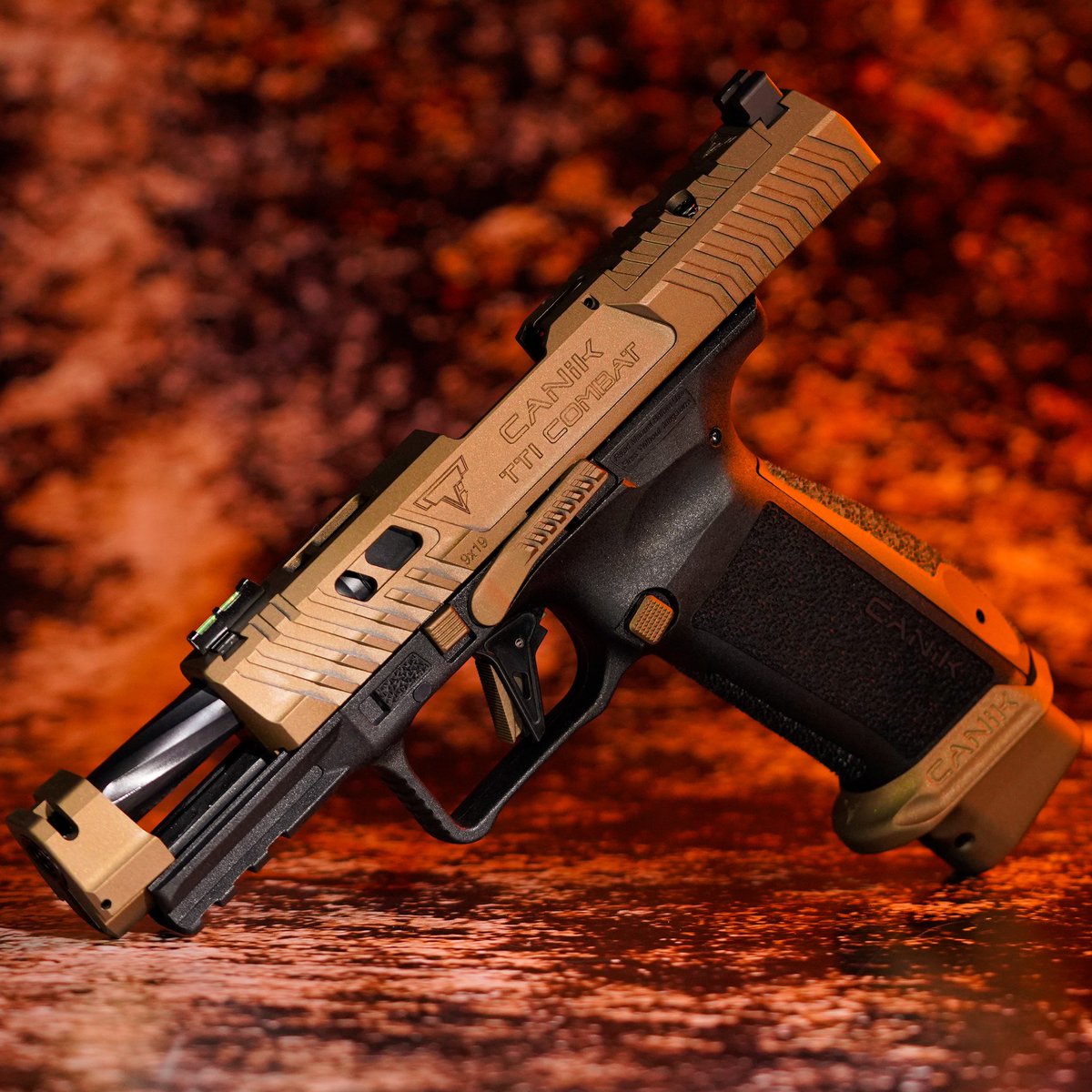the CANiK TTI COMBAT! Precision, power, and performance combined in one exceptional handgun. Elevate your shooting experience with TTI COMBAT. 🔫🔥 #TTICOMBAT #canik #FirearmExcellence #NewRelease #taranbutler #TTI #besuperior