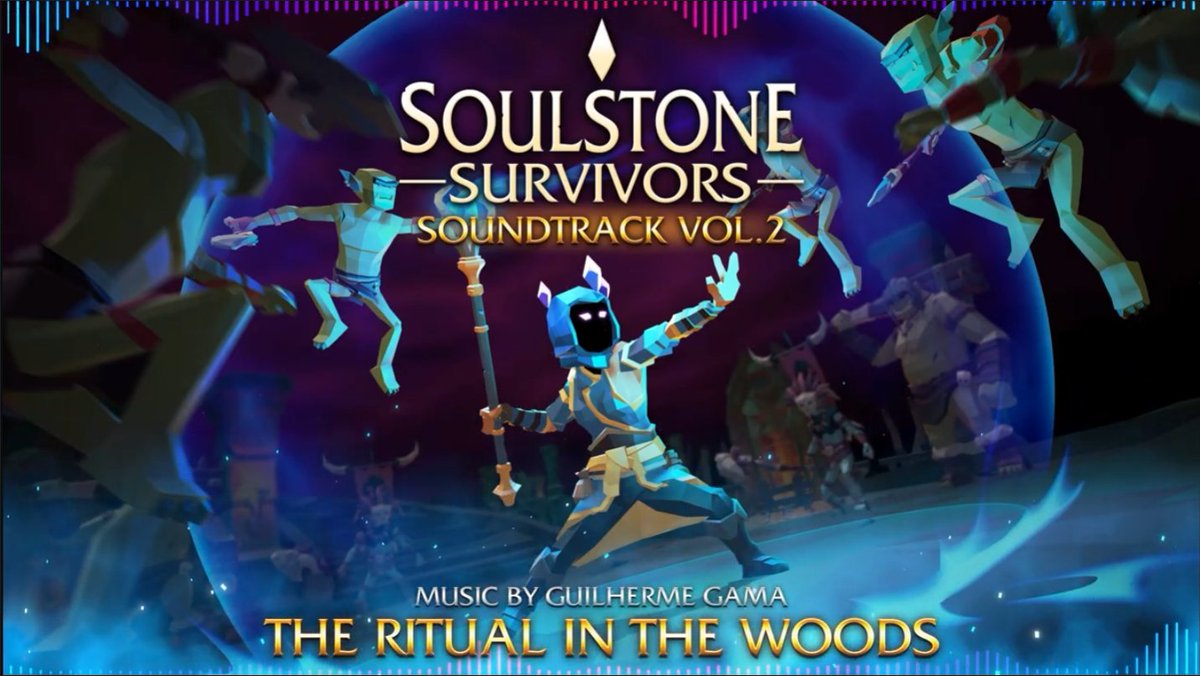6. The Ritual in the Woods by Guilherme Gama:  

The idea for this track was to blend trance music with medieval vibes. The drums are meant to evoke the sound of a horse galloping, adding impact when the boss appears. Also, it features one of the most beautiful violin solos we’ve