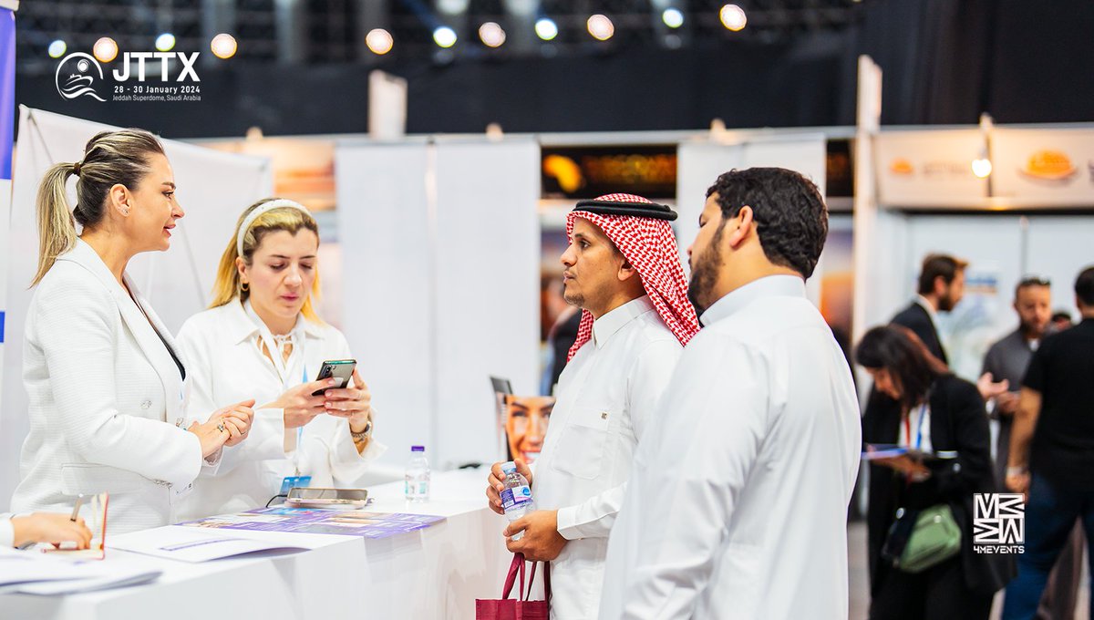 jttx_sa's tweet photo. استمتع الزوار بتجارب سياحية عالمية رائعة في #معرض_جدة_الدولي_للسياحة_والسفر قاموا بزيارة أجنحة الشركات الدولية واستكشاف الثقافات المختلفة من جميع أنحاء العالم 🗺💫

#العالم_تحت_سقف_واحد
سجّل الآن واستمتع:
https://t.co/gJgq3rl5li https://t.co/bkMYrS0T9J