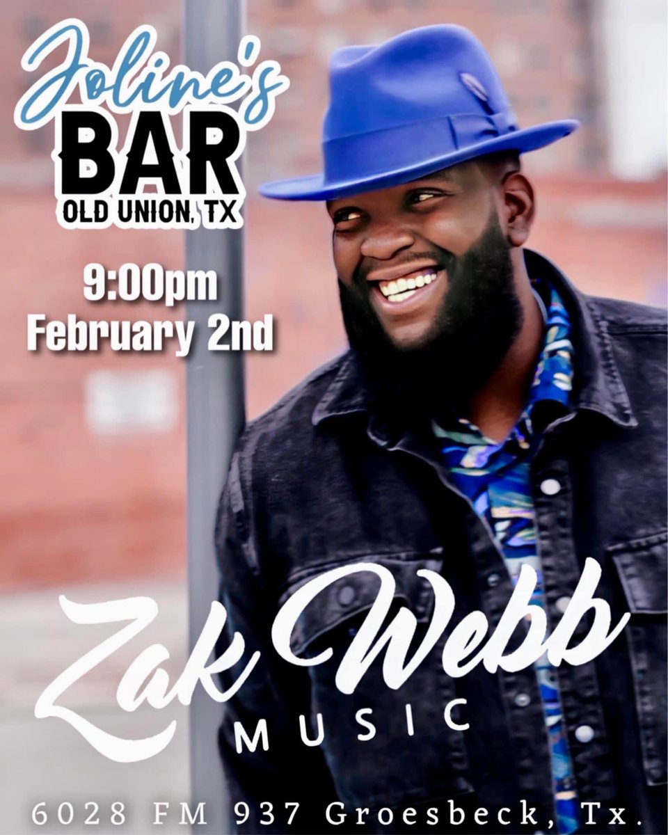 🪁 Living the dream at Joline’s Bar this Friday night! Let’s have some fun…
#zakwebbmusic