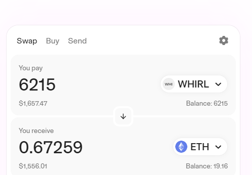 wesporsche's tweet photo. received $WHIRL airdrop https://t.co/ucak5pjWGQ https://t.co/HRBcV99Yy7