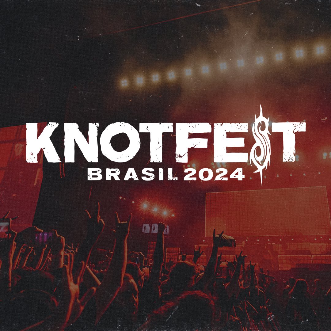 O KNOTFEST 2024 está chegando. Cadastre-se no site para receber novidades. knotfestbrasil.com