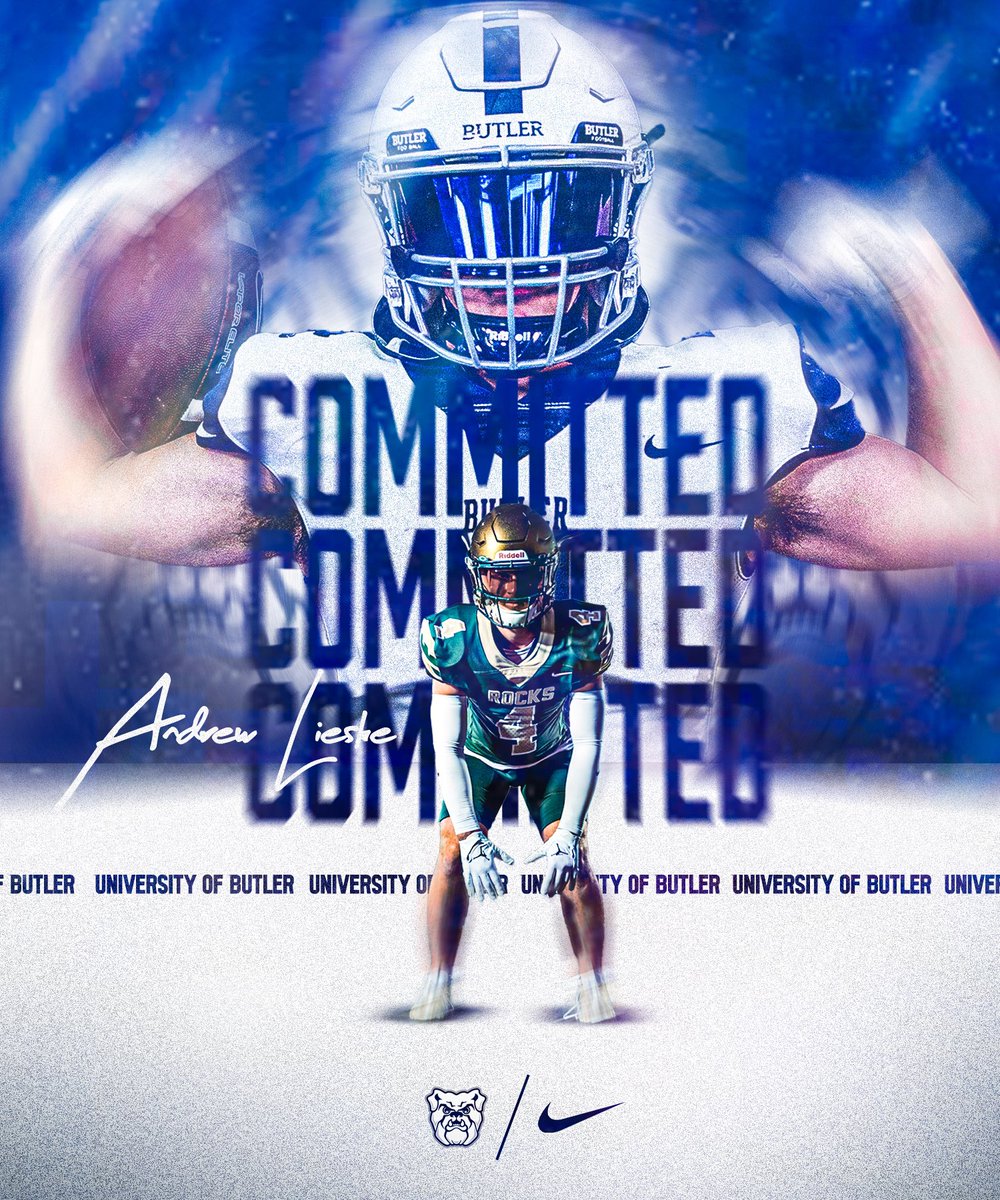 After a great visit, I am excited to announce my commitment to Butler University. Thank you to everyone who helped me along the way. <a href="/ButlerUFootball/">Butler Football</a> <a href="/ShamrockFB/">Rocks Football</a> @CoachU_BU <a href="/JoeCheshire/">Joe Cheshire</a> <a href="/coachgilbert10/">Jake Gilbert</a>