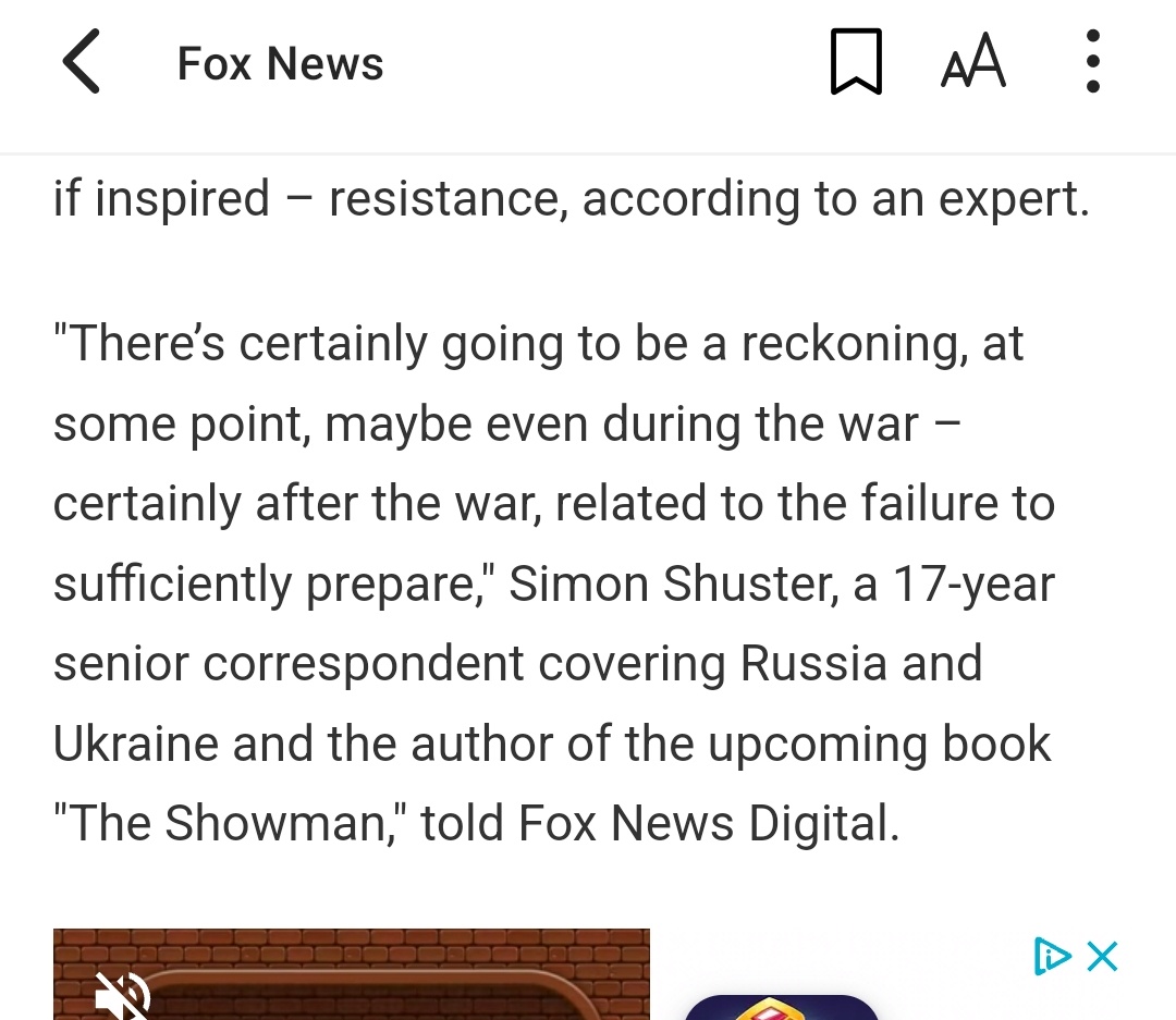 I refuse to directly post garbage by muscovy propagandist Simon Shuster. That's who #FauxNews is talking to here.  It's obviously not a surprise that @FoxNews would have an outright muscovy propagandist on to spread crap about President Zelenskyy. #FoxNewsLies