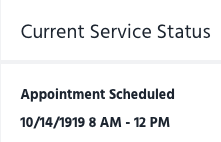 TimothyArcher's tweet photo. So,  we've been waiting over a year for @FirstAmWarranty to fix  our oven. Here's what the status of our work order looks like now. https://t.co/kLsNyCpcmV