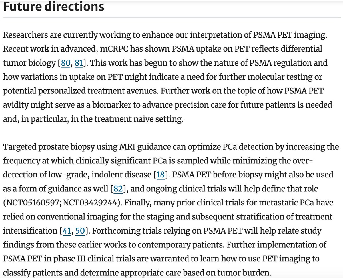 The @UclaUrology @UCLAJCCC group teamed up to provide the deepest of dives into the impact of PSMA PET on #prostatecancer management Thx @mishabeltran for the invite to review🙏 @CalaisJeremie @RobertReiterMD @TheBoutrosLab @AmarUKishan @PCFnews Link: link.springer.com/article/10.100…