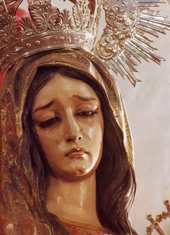 #Ángelus 
"El Hijo de Dios se hizo hombre"
Dolores Servitas, Osuna (España)