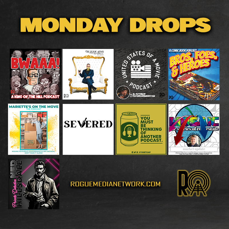 network_rogue's tweet image. Rogue Media Drops - Monday, January 29th!

 View all new episodes here: bit.ly/46BiMni

The Public Affair with Andrew G - Guest: Gracielo Tovar
spoti.fi/45CzS2W

Start your show with us today! bit.ly/46ITjIm