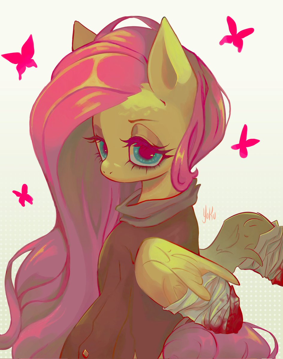 yokubochii's tweet image. mlp infection thing (what is an artstyle) #MLP #mlpinfection #mlw