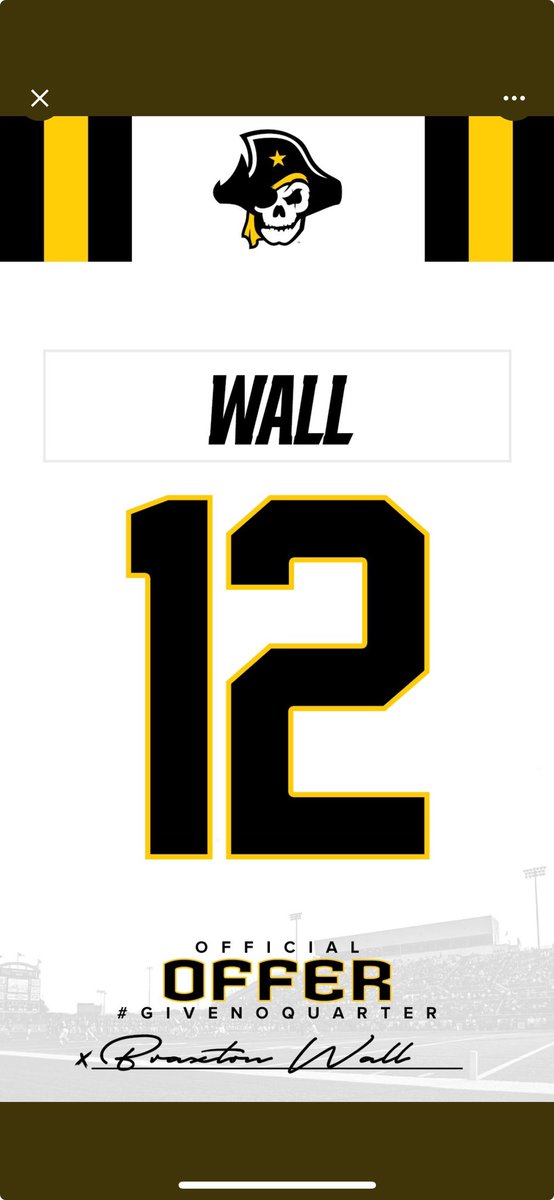 Blessed to receive an offer from <a href="/SUPiratesFB/">Southwestern FB</a> !!!  Thanks <a href="/50plusPirate/">Coach Chip Killian</a> <a href="/CoachBishopSU2/">Coach John Bishop</a> <a href="/CoachJoeAustin/">Coach Joe Austin</a> for the opportunity to be a Pirate!!!!

<a href="/Coachbfaircloth/">Coach Faircloth</a> <a href="/Keenanclayton57/">Keenan Clayton</a> <a href="/trent_easley/">Coach Easley</a>