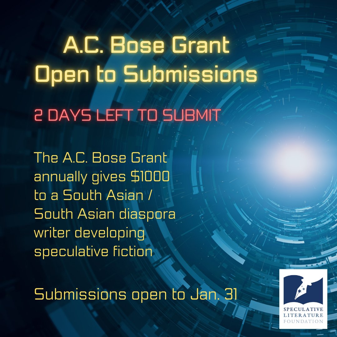 Speculative Literature Foundation tweet media