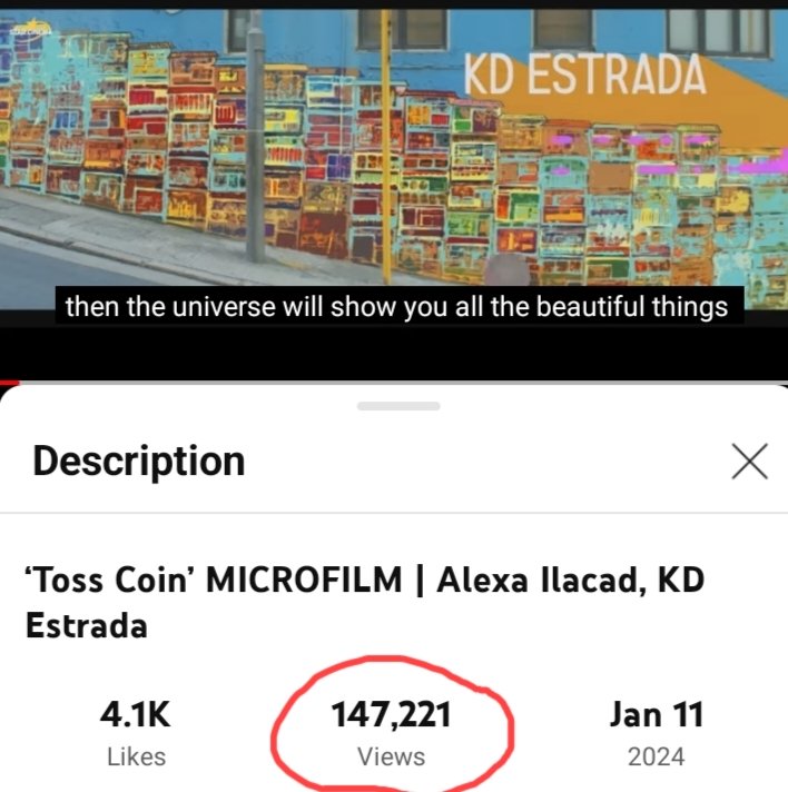 isaengagemntofc's tweet photo. Good morning everyone! Let's continue streaming #TossCoin  and Jowa for a day challenge. Thank you po!

#AlexaIlacad   #KDEstrada  #KdLex https://t.co/CDBmZccXlR