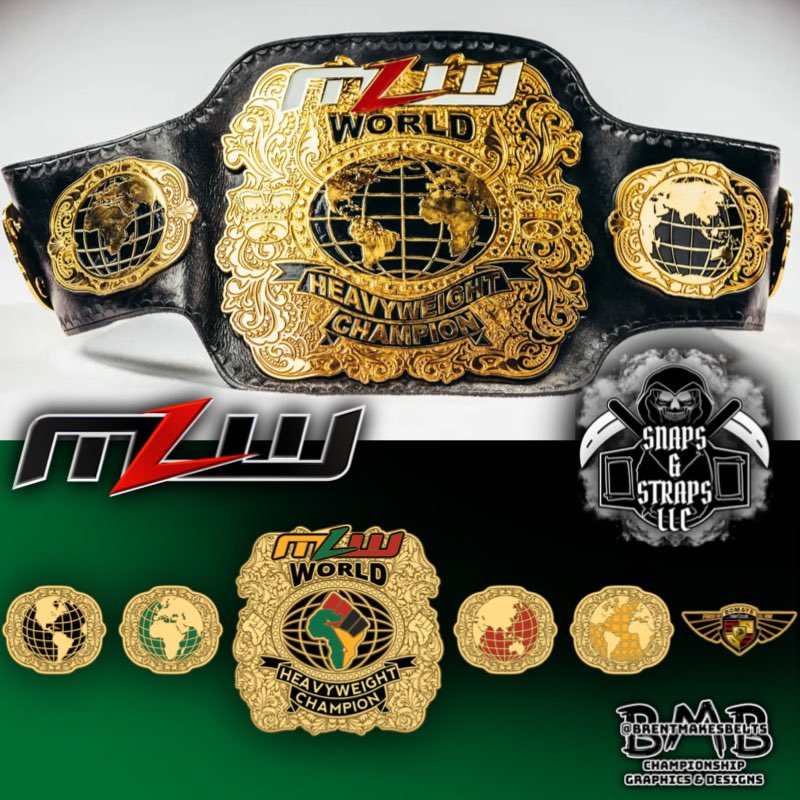 Here’s something I worked on a LONG time ago, I’m super proud of how it turned out and I’m really glad it’s finally seeing the light of day! A custom design concept for @Alex_kane11 @majorleaguewrestling World Championship #mlw #mlwfusion #bomaye #bomayefightclub