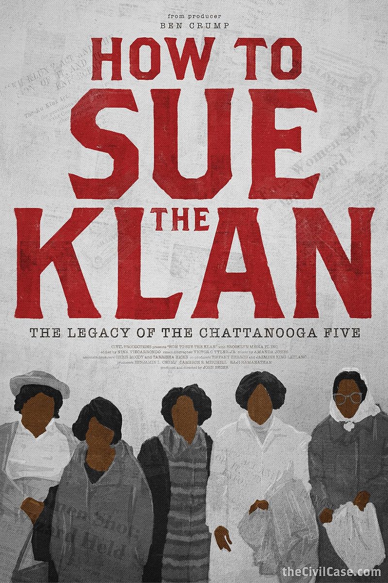 WUTC-FM (@wutc_fm) on Twitter photo It happened here in Chattanooga: the story of the new documentary <a href="/HowToSueTheKlan/">How to Sue the Klan</a>.
Listen to filmmaker John Beder & historian Rita Lorraine Hubbard on <a href="/WUTC_FM/">WUTC-FM</a>'s <a href="/scenicroots423/">Scenic Roots</a>: ow.ly/Z37V50QvGFP It happened here in Chattanooga: the story of the new documentary <a href="/HowToSueTheKlan/">How to Sue the Klan</a>.
Listen to filmmaker John Beder & historian Rita Lorraine Hubbard on <a href="/WUTC_FM/">WUTC-FM</a>'s <a href="/scenicroots423/">Scenic Roots</a>: ow.ly/Z37V50QvGFP