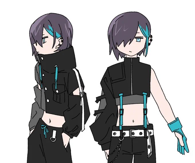 こういう服も着てほしいよねっていう絵#きょうのまゆずみ 