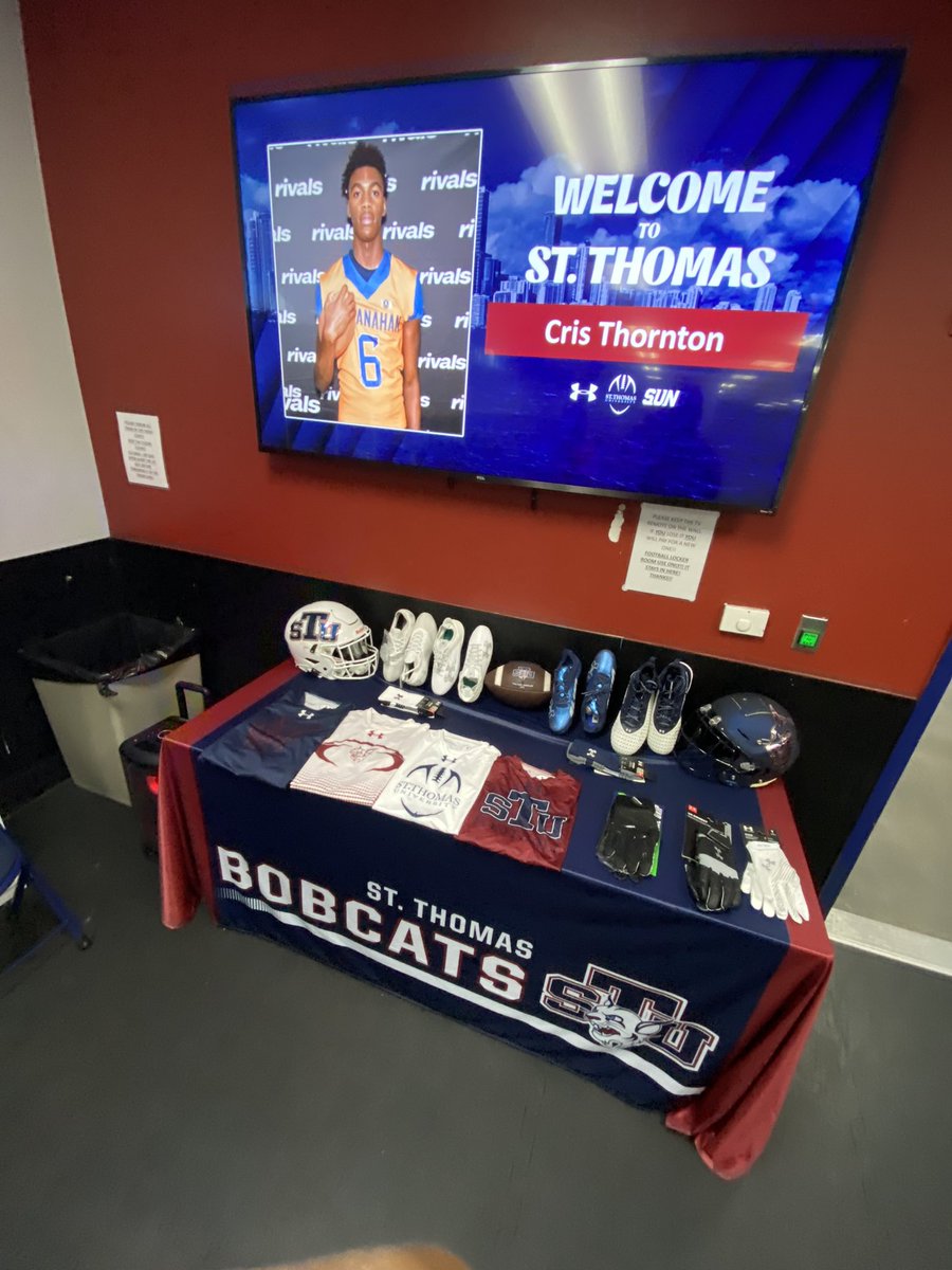 Had A Great Time Visiting <a href="/STU_Football/">STU Football</a>!!
I Appreciate it <a href="/CoachDrewDavis/">Drew Davis</a>