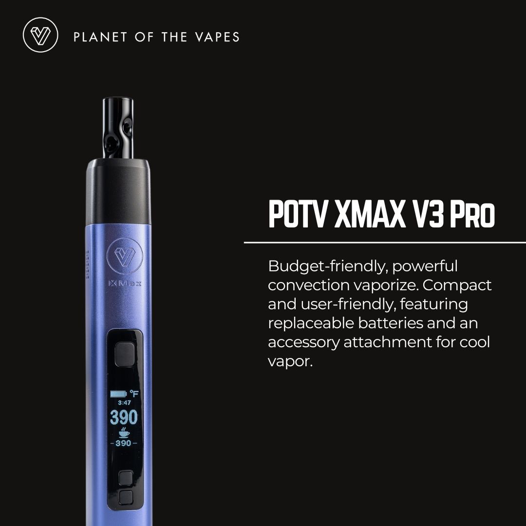 XMAX V3 Pro Vaporizer - Pocket Flower Vapes - Free Shipping - Planet Of The  Vapes