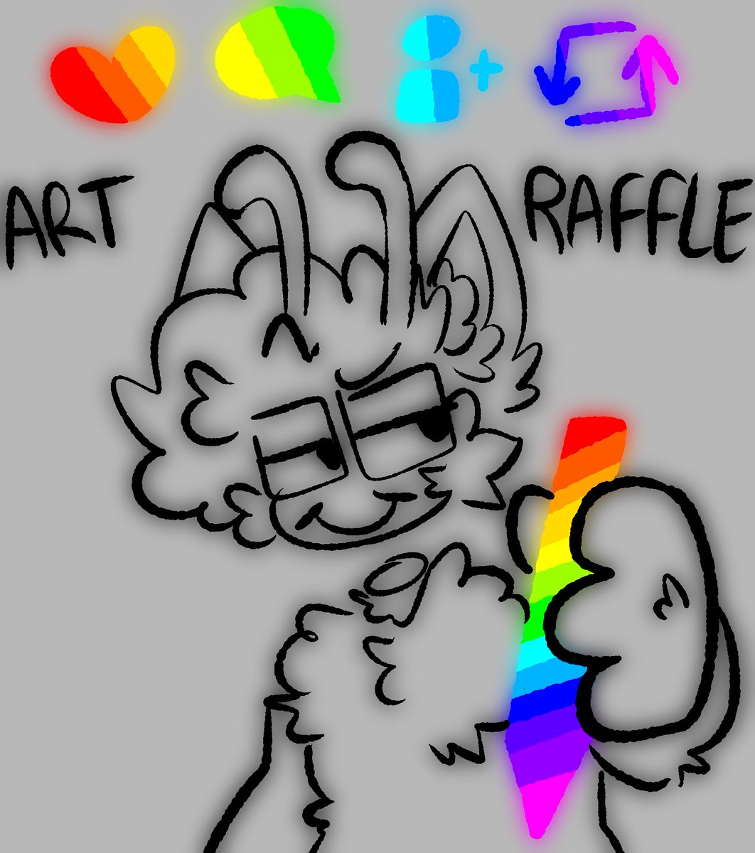 Rad_roony's tweet photo. Art raffle
❤️🧡💛💚🩵💙💜🩷
How to join:
Like 
Retweet 
Be following
And comment an Oc reff
❤️🧡💛💛🩵💙💜🩷
Raffle ends January 31st https://t.co/zvGiAFlexU