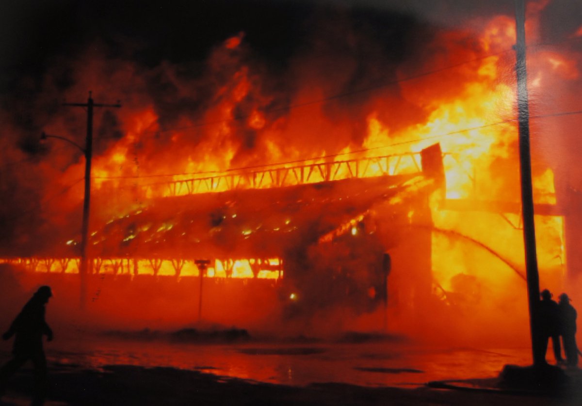 20 years ago we experienced a business changing event with a fire that destroyed our main two warehouses and all our delivery trucks. Dozen of area firefighters came to help us on the cold January night and we're still grateful. We were burned but not battered!