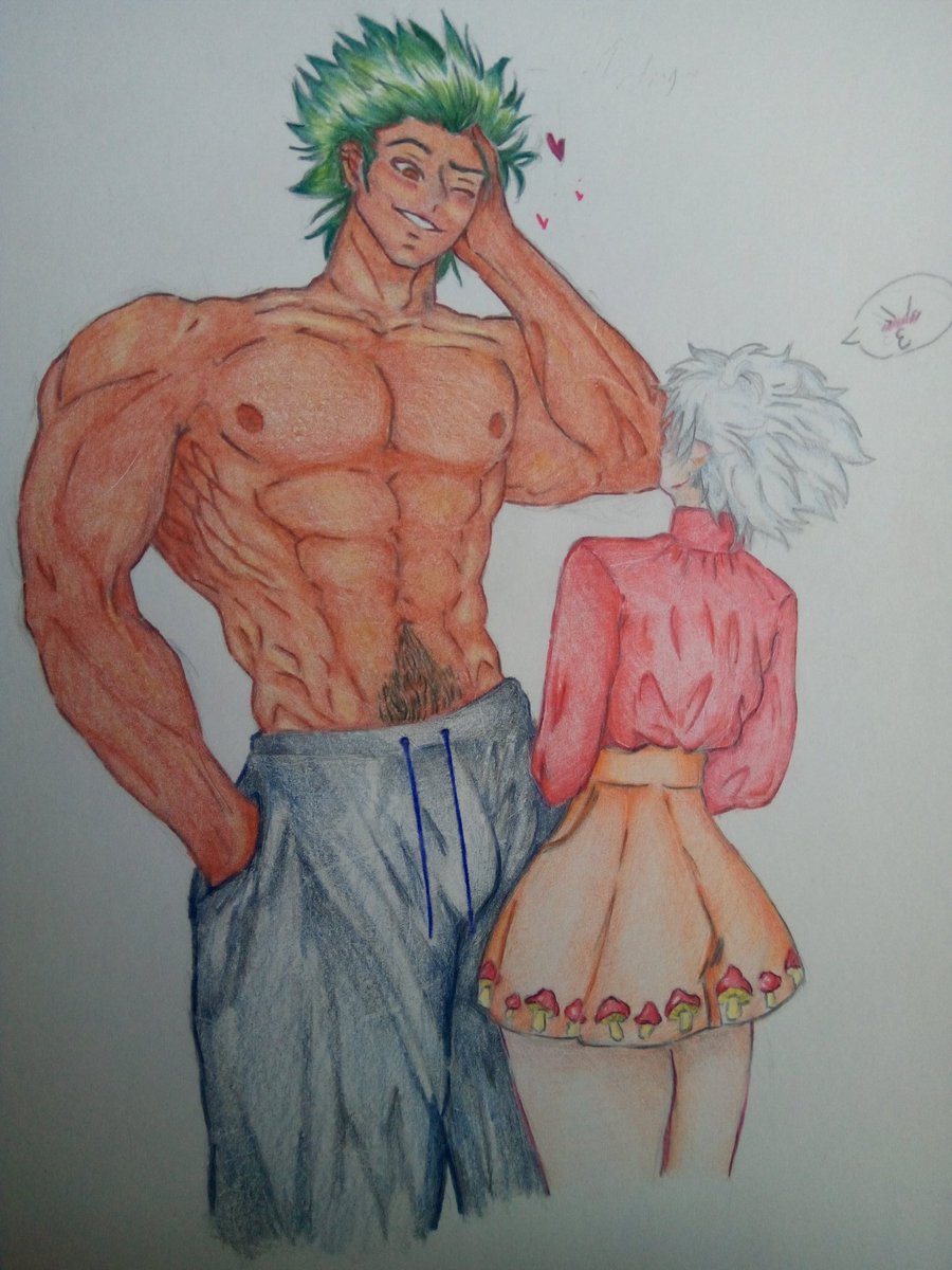 GonkilluAddict's tweet photo. THIS, I drew a few weeks ago, or days... Don't remember!! But I'm super proud of how they came out, they look so hot!! 😩💕❤️

#Gonkillu #Killugon #GonxKillua #KilluaxGon #HunterXHunter #HxH #Art #Fanart #Gonfreecss #Killuazoldyck https://t.co/XR3vjn5G9M