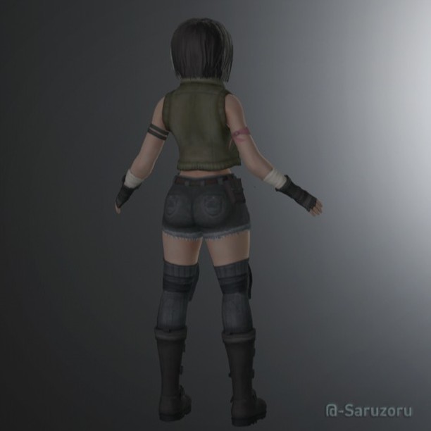 Saruzoru's tweet photo. Character 1 for my dino project. I modeled her a while back but I finally got around to texturing (all hand-painted).  

#blender3d #blender #indiegame #indiegamedev #3d #3dcharacter https://t.co/zziPhZfm1D